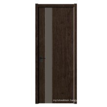 black melamine veneer door skin entry doors wood mdf moulding panel doors GO-A053